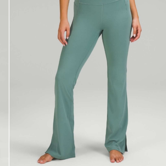 Lululemon Groove Super High Rise Split Hem Flare Pant - Picture 2 of 7